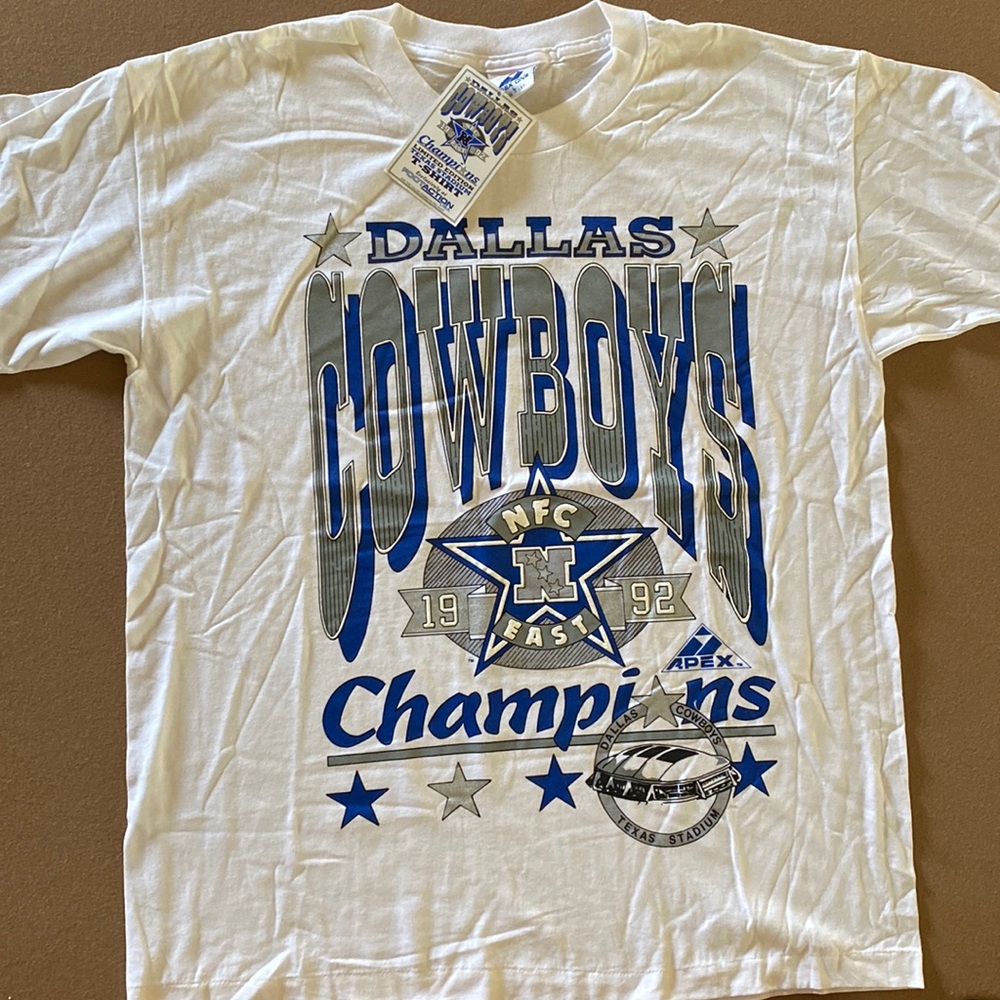 Vintage 1992 Dallas cowboys nfc champs shirt
